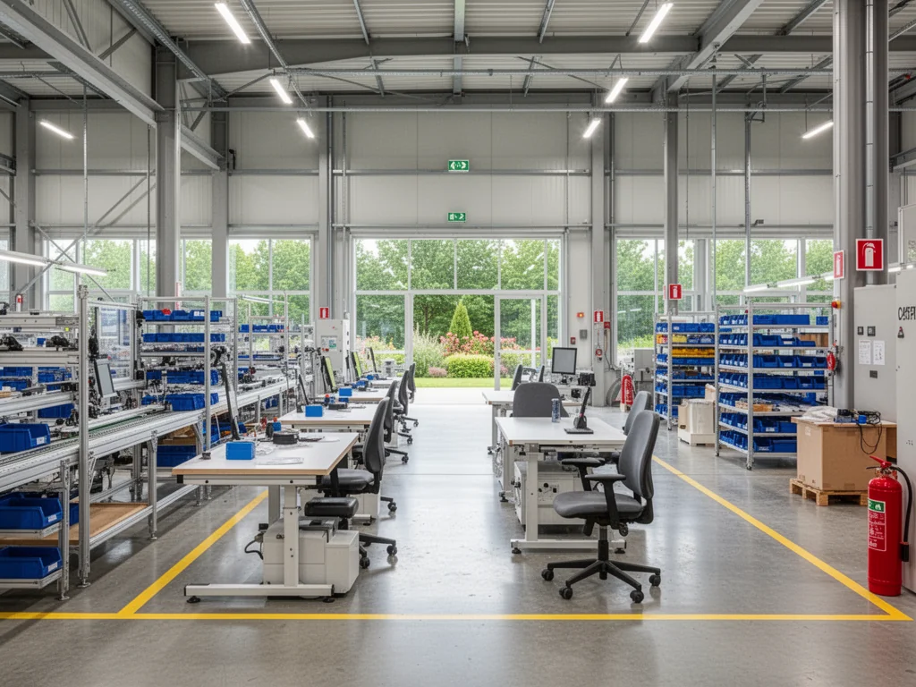 Budowa hal produkcyjnych a bezpieczeństwo i ergonomia pracy